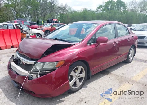 2008 Honda Civic Ex из США, поврежденный, VIN 1HGFA16858L100309